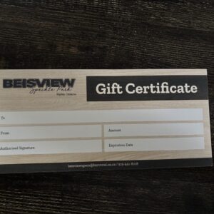 Gift Certificate